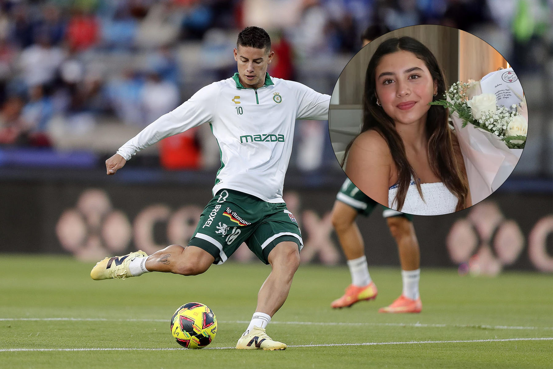 Salomé, hija de James Rodríguez, celebró cumpleaños lejos de su padre. ¿Por qué?