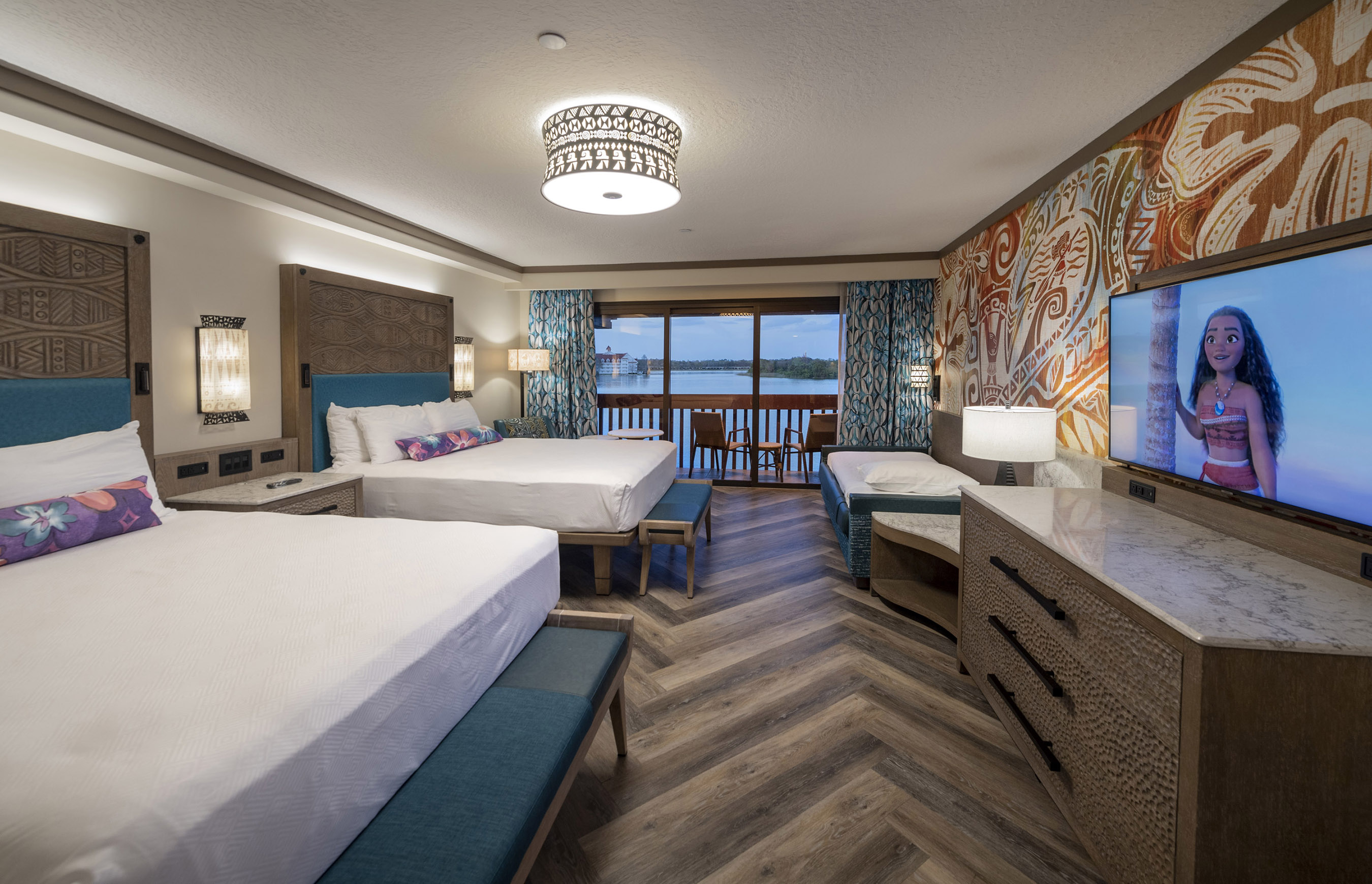 Disney’s Polynesian Village Resort es uno de los más de 30 hoteles de Disney, en Florida.
