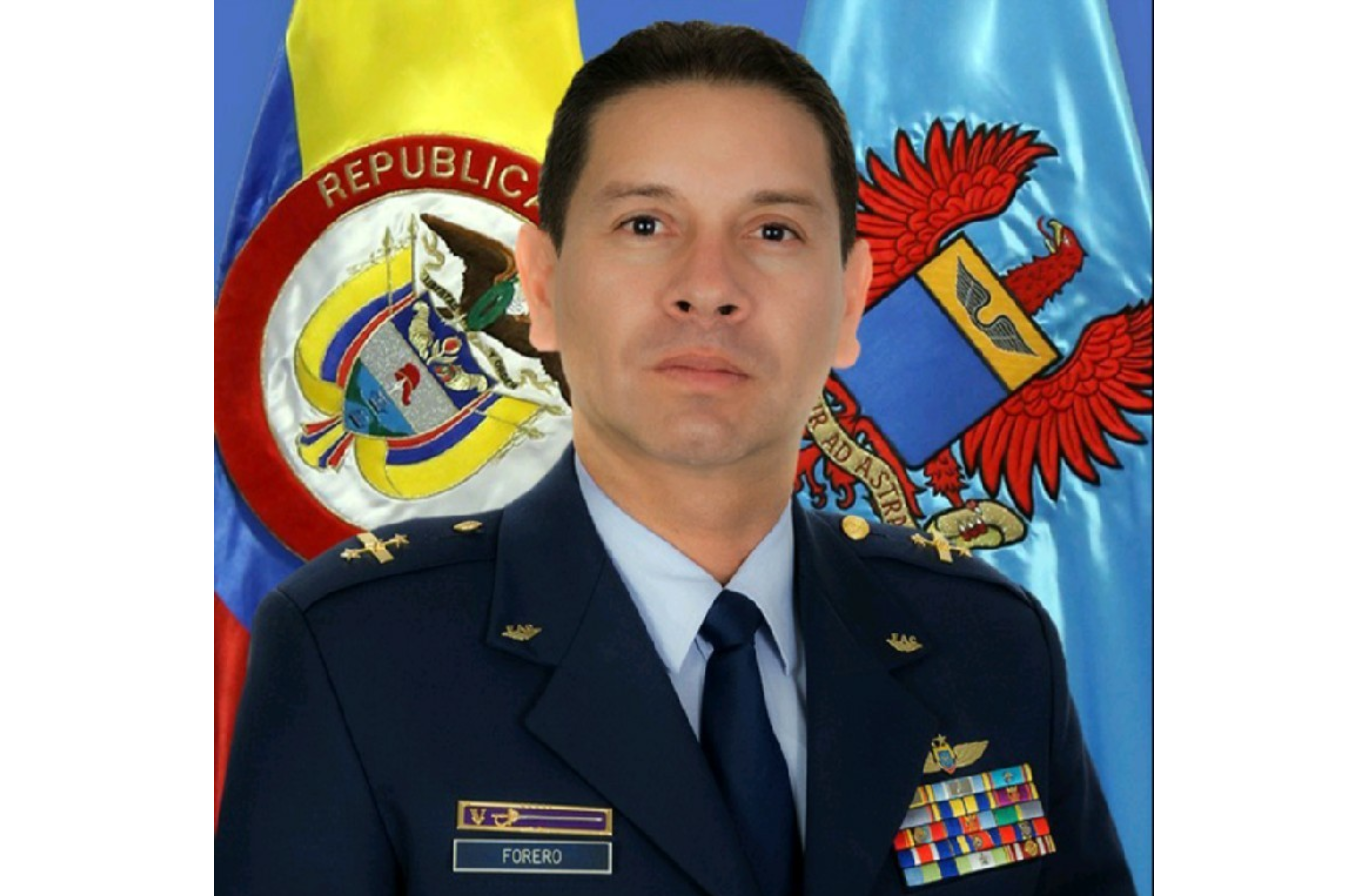 El coronel de la Fuerza Aérea Danysh Adey Forero Camacho fue designado como asesor militar de los acercamientos entre el gobierno Petro y las disidencias de Iván Mordisco.