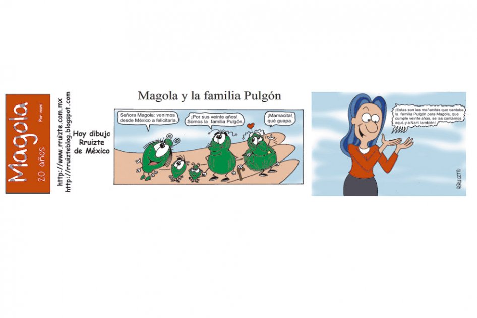 Magola y la familia Pulgón