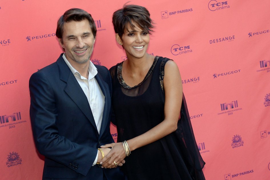 Olivier Martinez y Halle Berry. / AFP