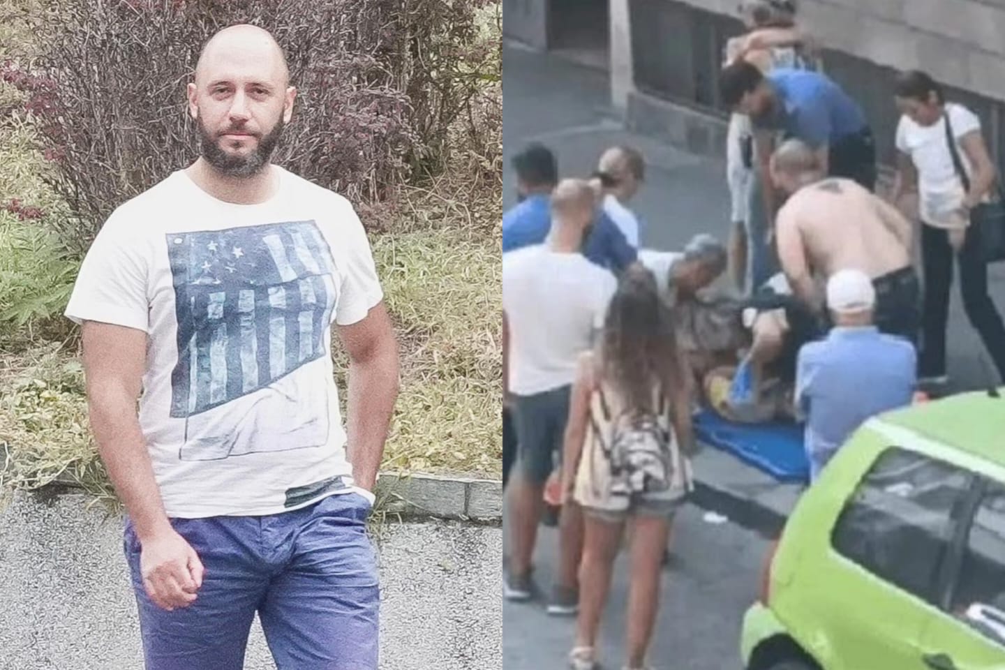 Niña que cayó de un edificio se salvó de morir gracias a hombre que pasaba por la calle