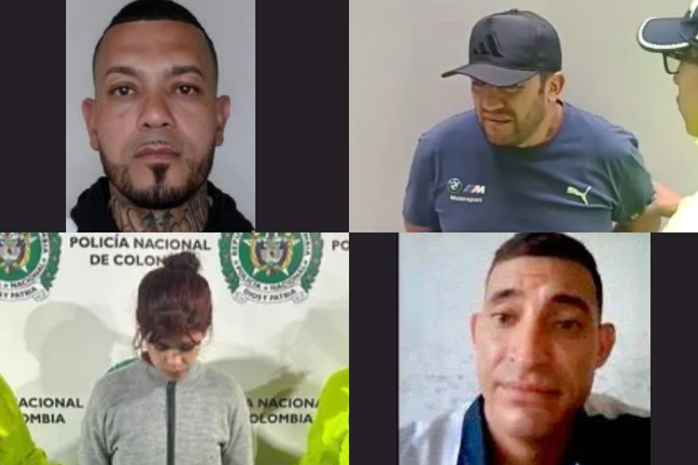 Rostro a rostro: ¿quiénes son los cinco involucrados en el atentado a Miguel Uribe?