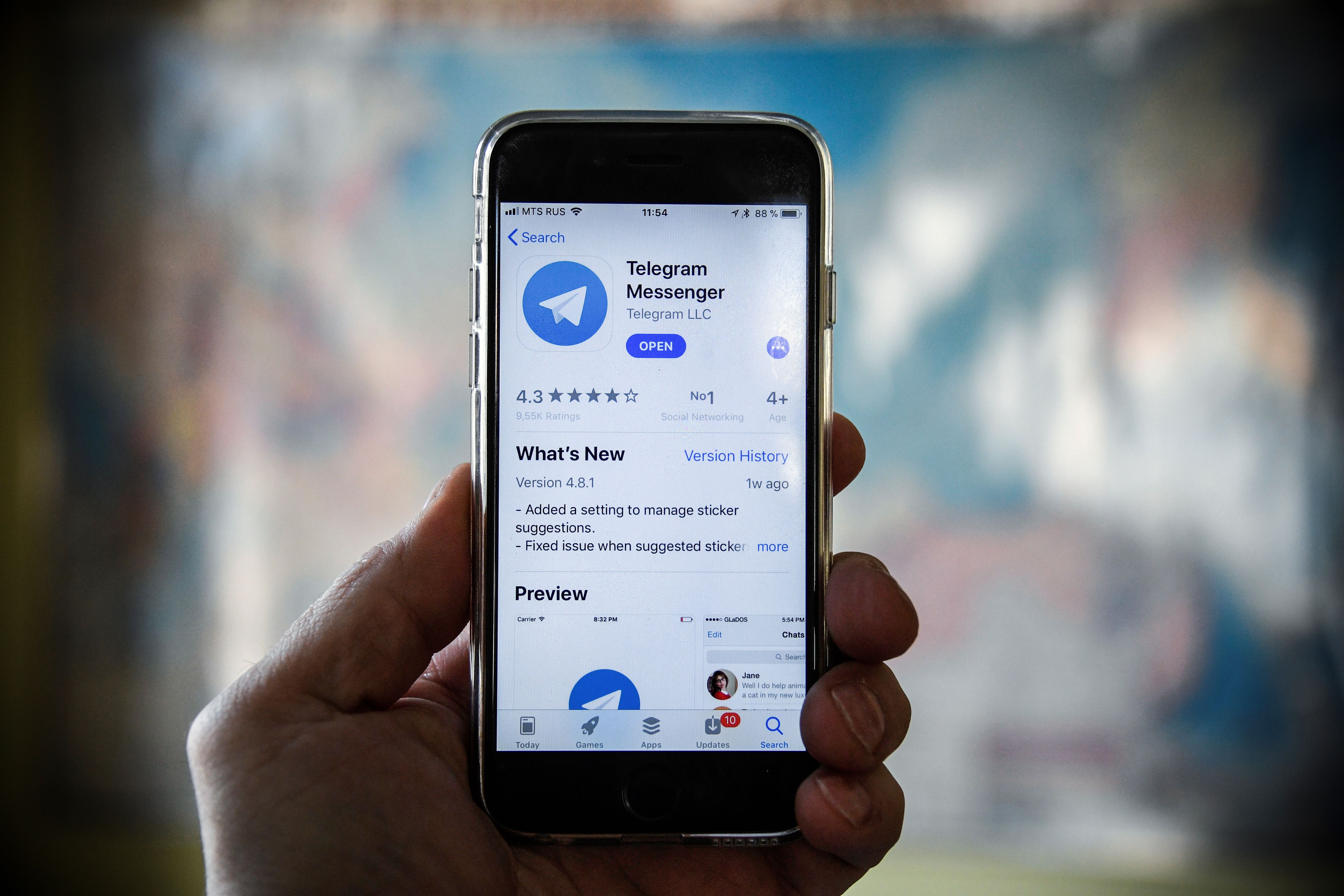Tribunal ordena bloqueo de la aplicación de mensajería Telegram en Rusia
