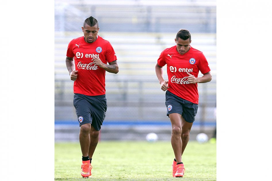 Arturo Vidal sufre una distensión muscular