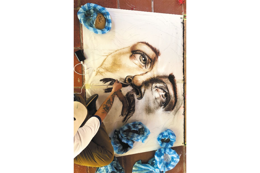 Belleza efímera, el arte y la tradición de las alfombras momposinas