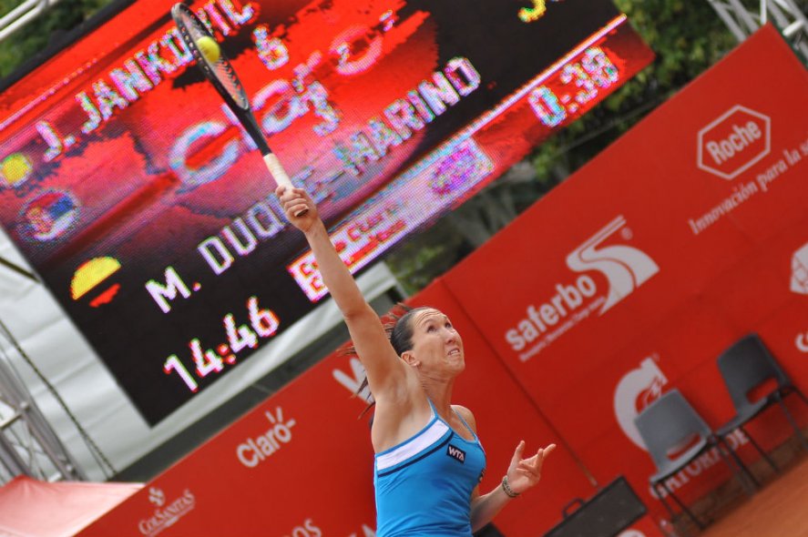 Jelena Jankovic, campeona de la Copa Claro Colsánitas
