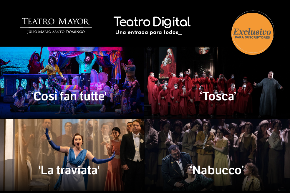 Acceso 24/7: disfruta el mes de la ópera italiana desde donde estés