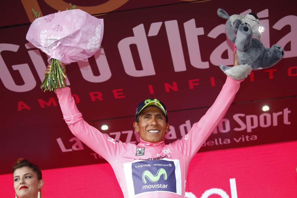 Comenzó el sueño rosa de Nairo