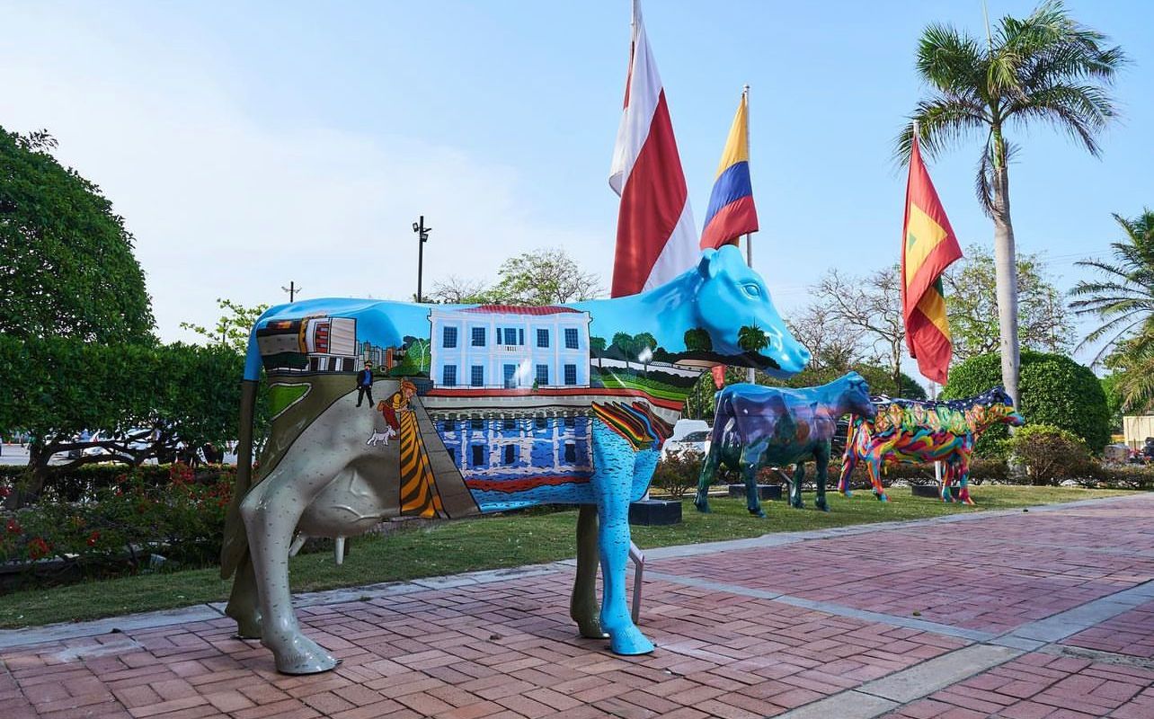 “Vacasquilla”: una exposición de 30 vacas por los 210 años de Barranquilla