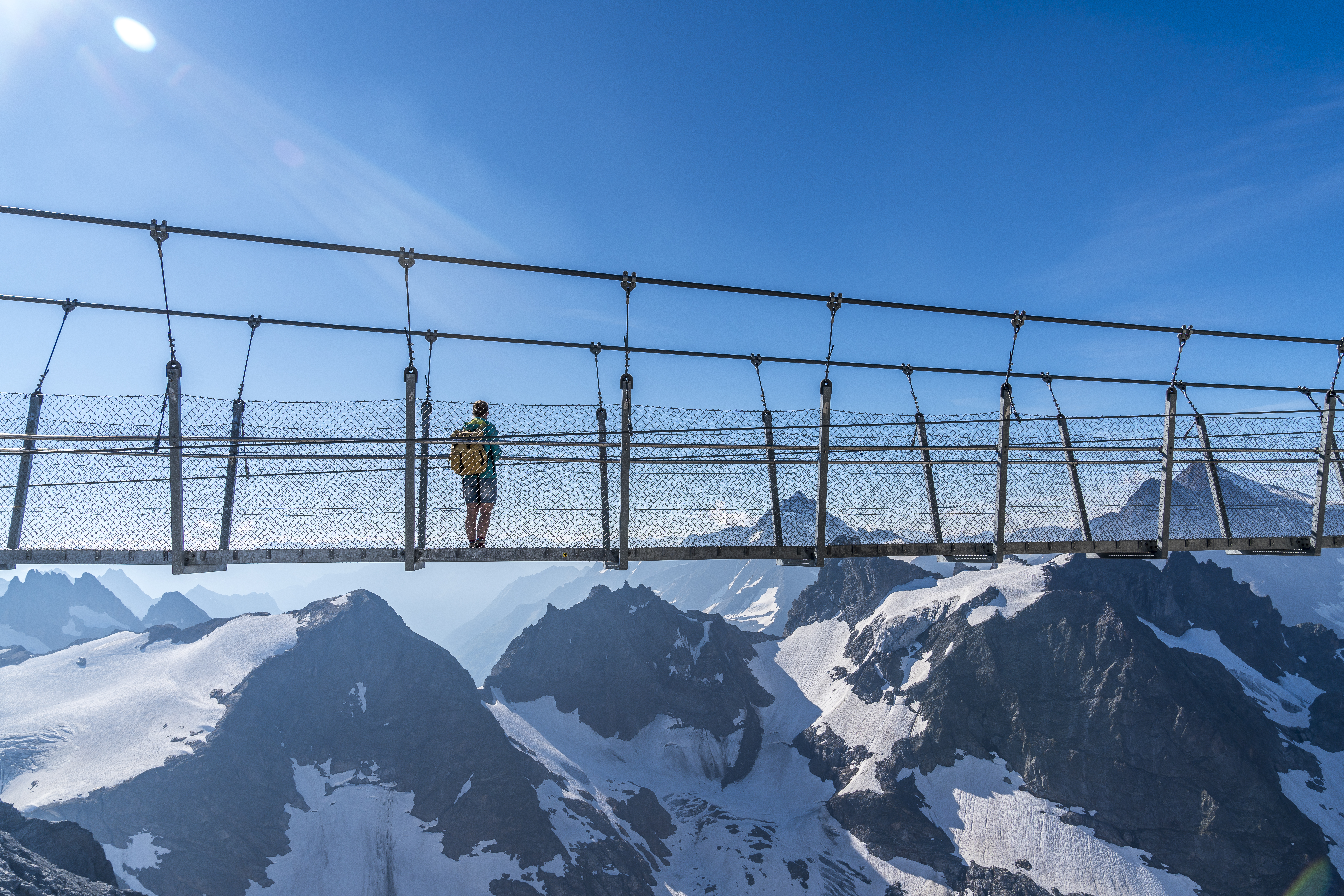 Turismo en Suiza, Engelberg, Titlis, puente colgante más alto de Europa