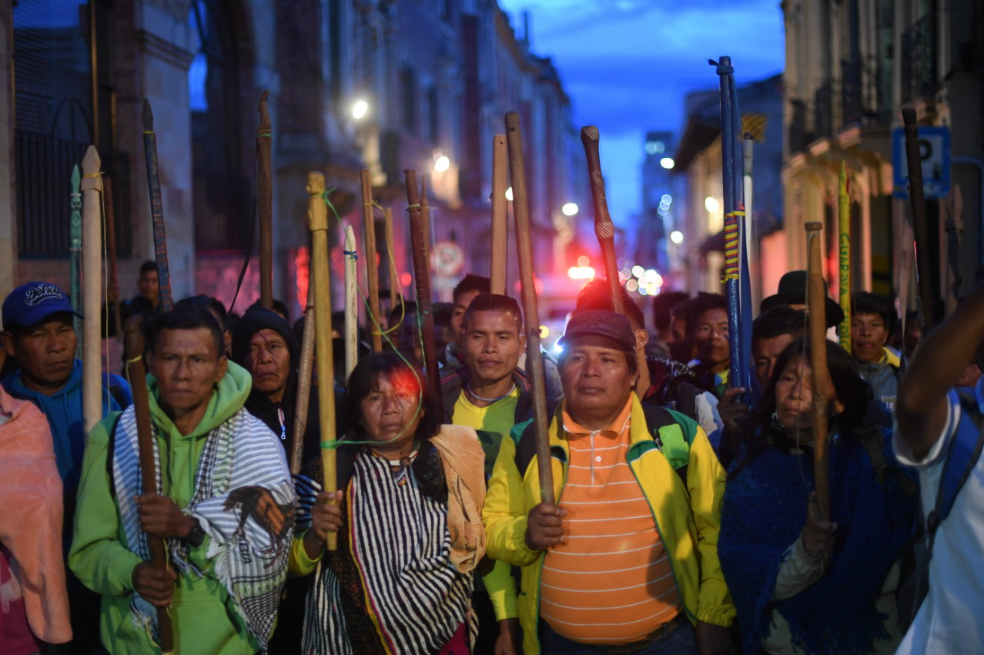 Indígenas colombianos reivindican saber ancestral contra el cambio climático