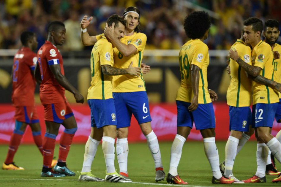 Brasil vapulea 7-1 a Haití en su primer triunfo en la Copa América