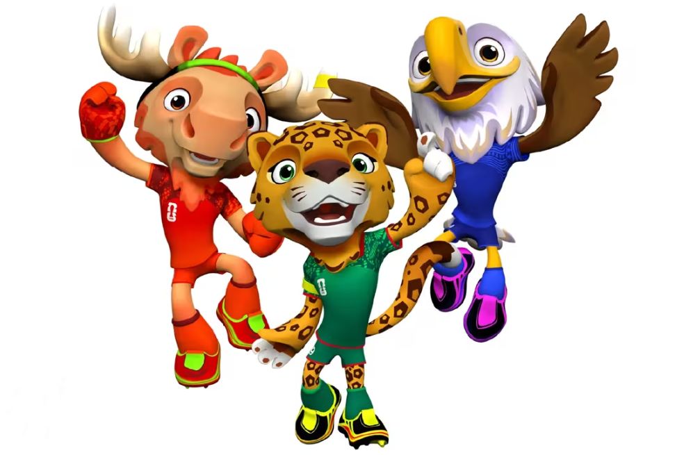 ¡Oficial! Estas son las mascotas de la Copa Mundial de Fútbol de 2026
