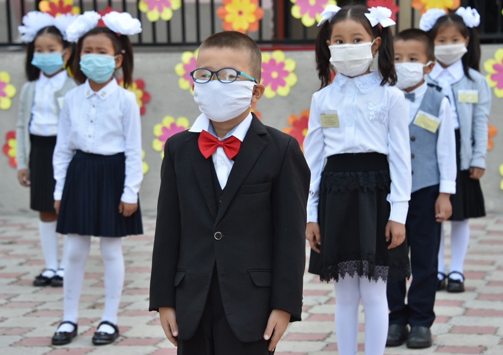 Niños de regreso a clases tras la pandemia