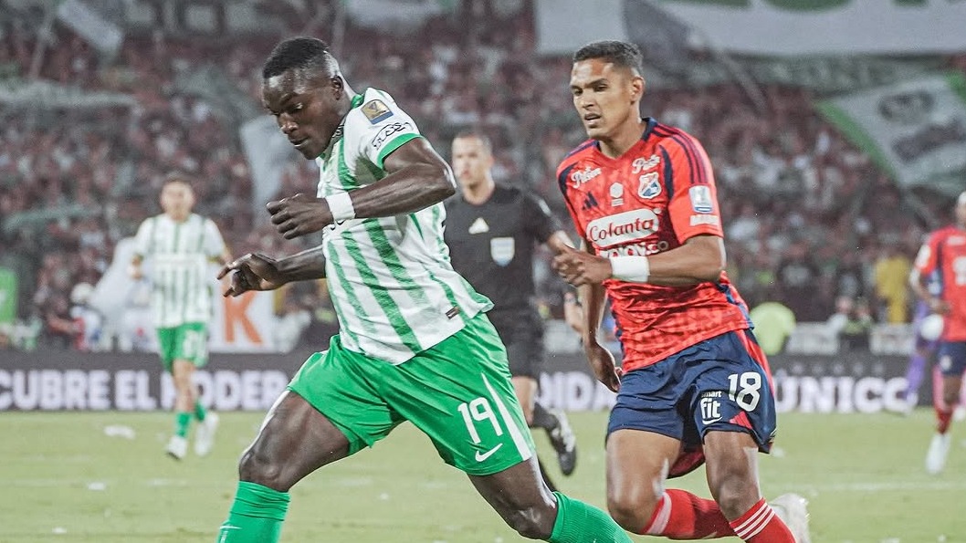 Atlético Nacional e Independiente Medellín igualaron a un gol en el primer clásico antioqueño de 2025.