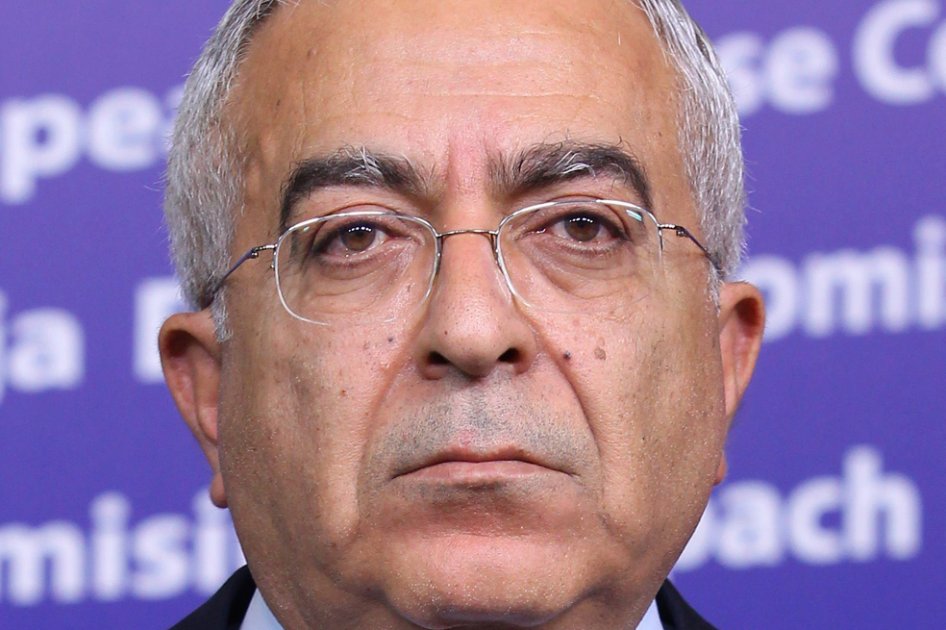 Presidente palestino Abas aceptó dimisión del primer ministro