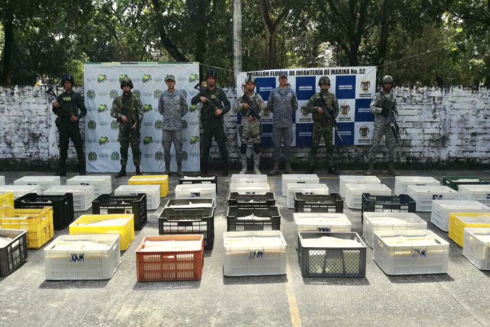 Incautan 2.7 toneladas de perecederos en Arauca