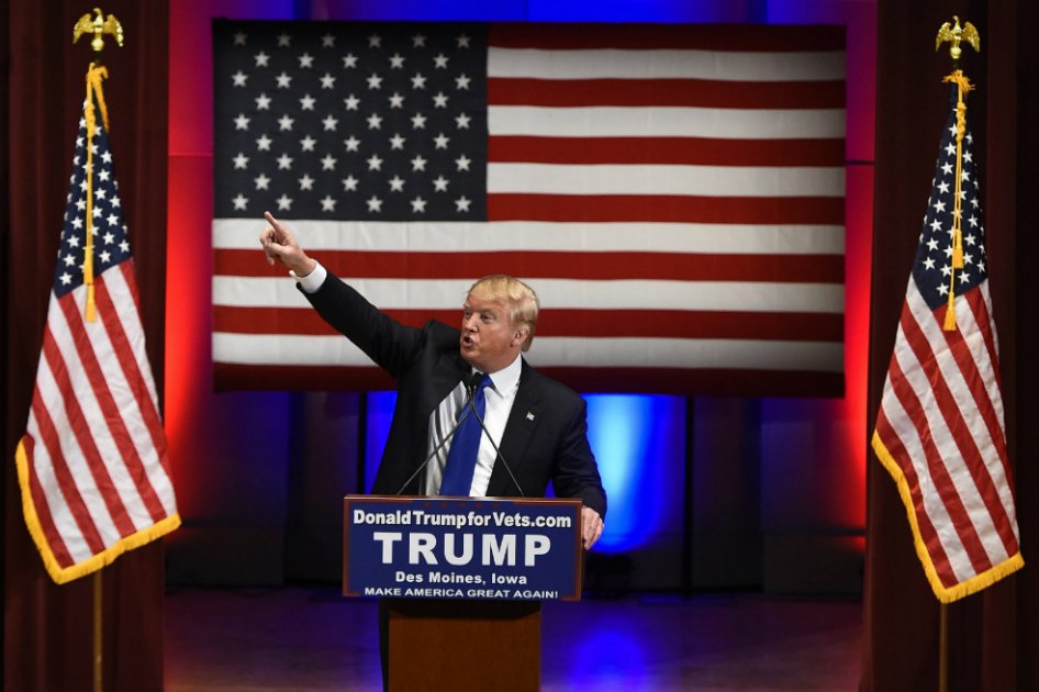Donald Trump dice que no esperaba liderar encuestas en vísperas de caucus de Iowa