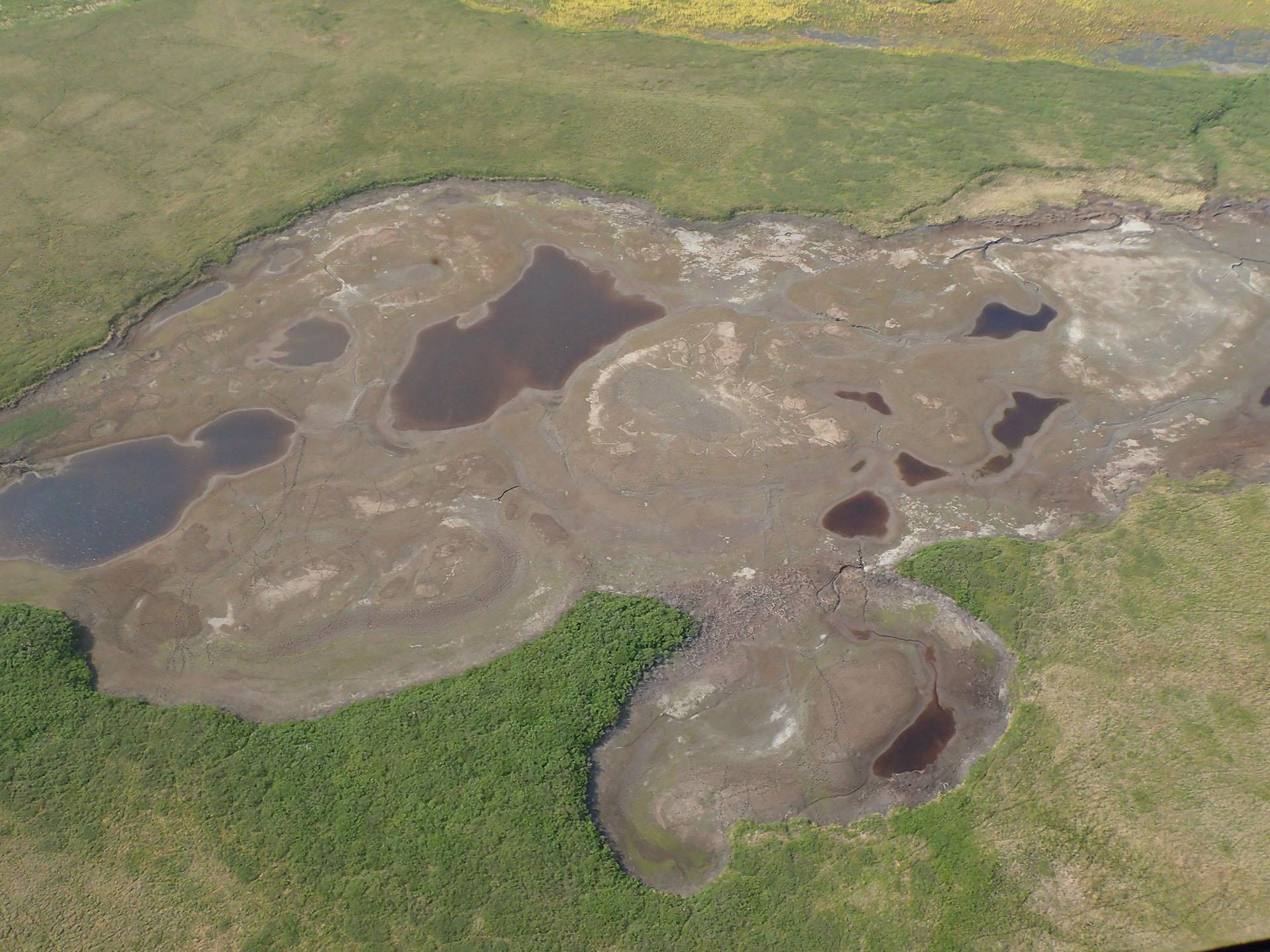 Los lagos del Ártico están desapareciendo