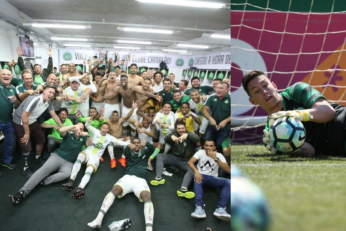 Un año después de la tragedia de Chapecoense, Jackson Follman volvió a entrenar