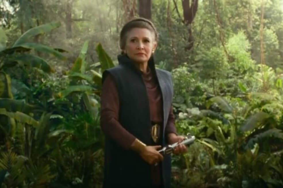 «Star Wars: El ascenso de Skywalker»: Leia tiene un sable de luz