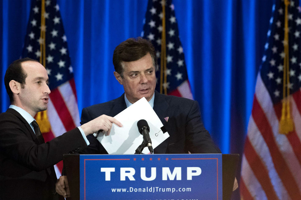 Paul Manafort, exjefe de campaña de Donald Trump.  / AFP