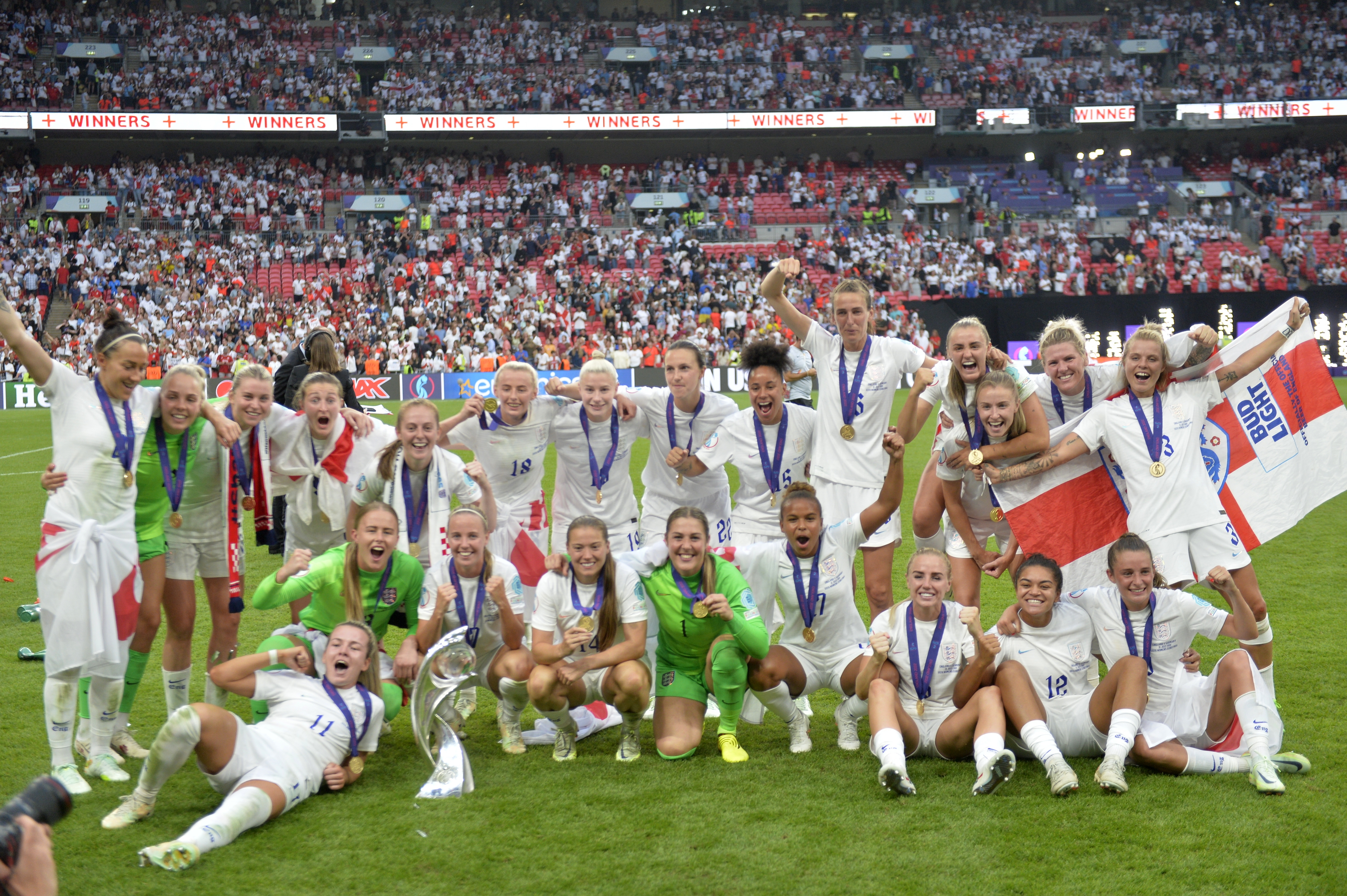 Inglaterra, campeón de la Eurocopa Femenina