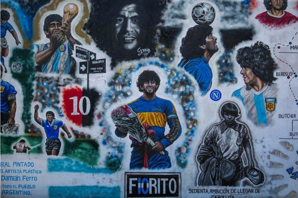 El barrio del cementerio de Maradona, una revolución cultural en honor a D10S