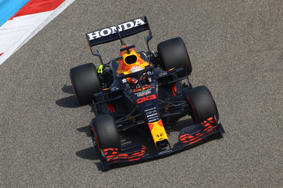 Max Verstappen lideró los ensayos del GP de Baréin