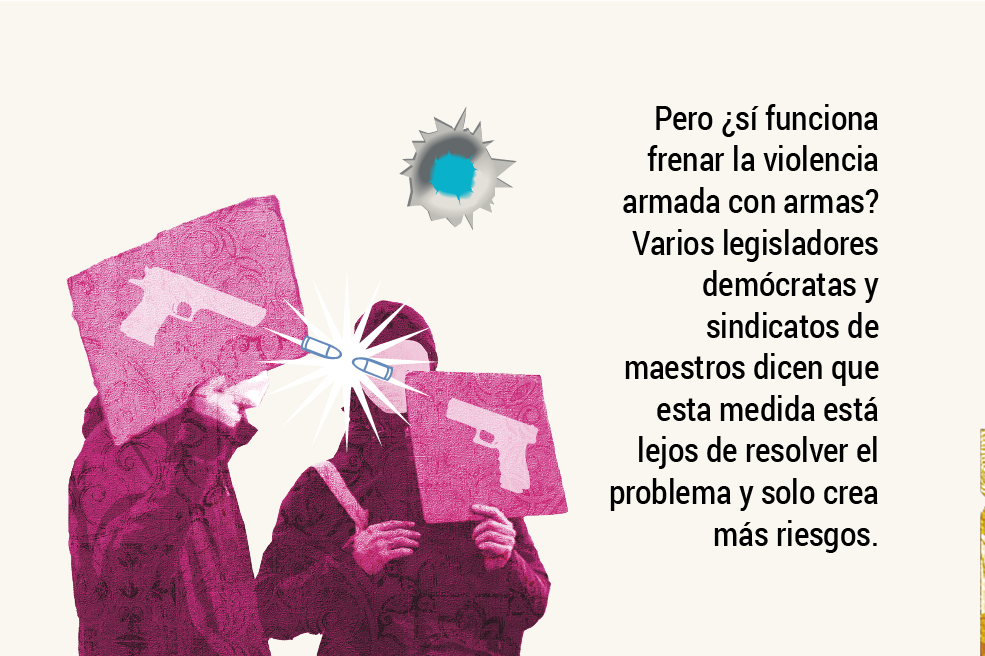 Colores, cuadernos y… ¿armas?: los maestros en Ohio se preparan ante un tiroteo.