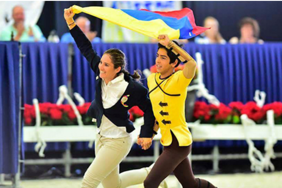Juan Martín Clavijo, nuevamente campeón mundial de vaulting
