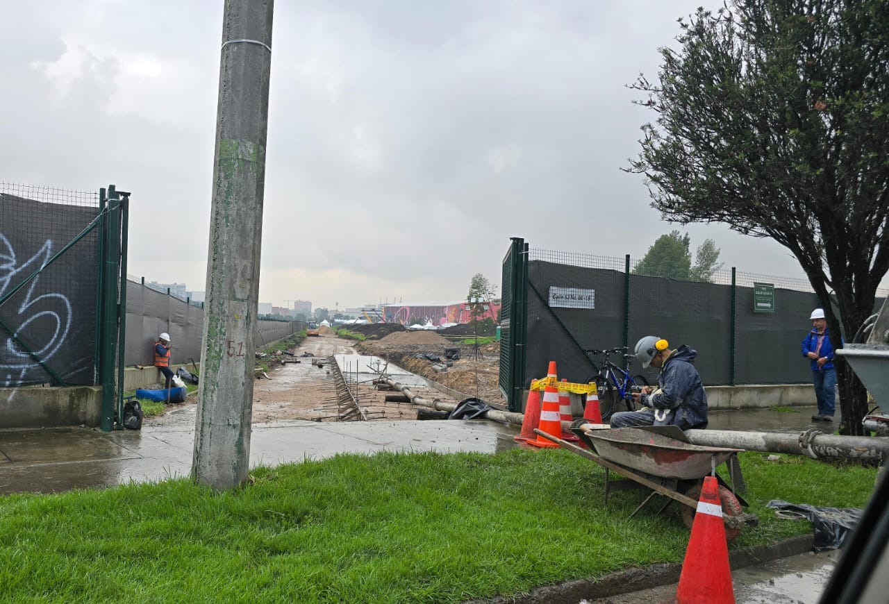 Entre la Calle 53, Calle 26 y carrera 60 se construye el nuevo escenario de eventos e Bogotá.