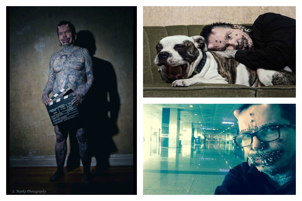 Rolf Buchholz, el hombre con más piercings del mundo