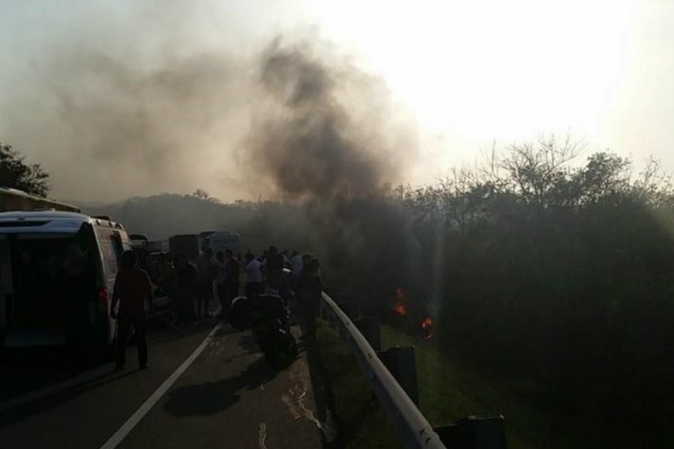 Cuatro muertos y un herido deja accidente en vía Barranquilla-Cartagena