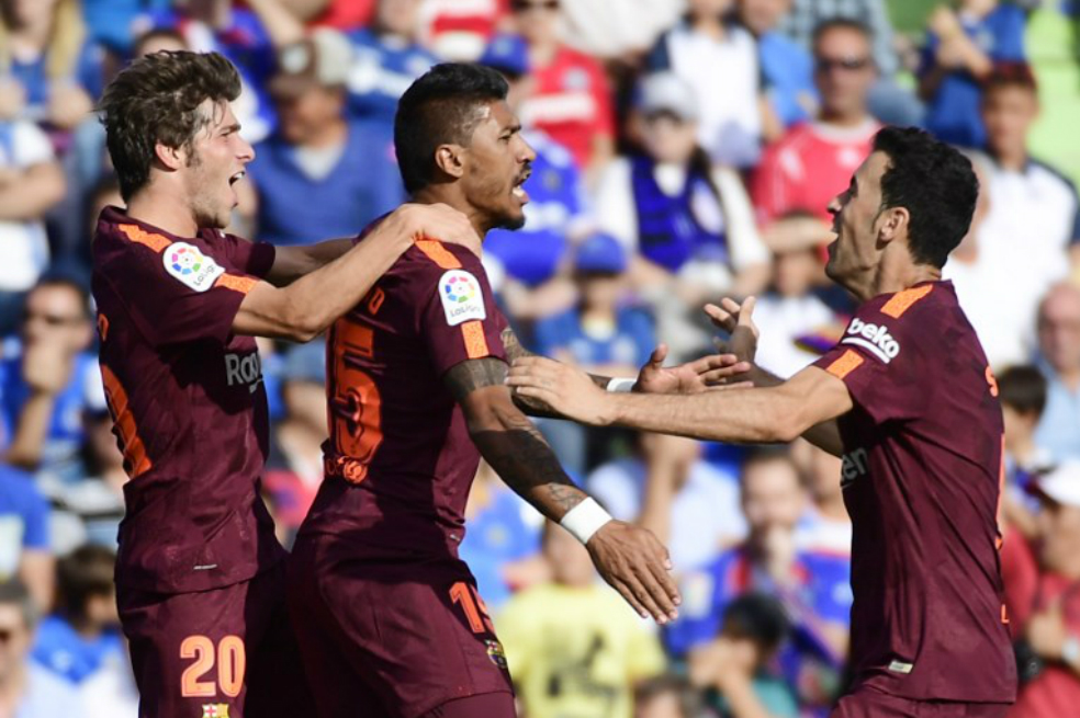 Barcelona remonta partido ante Getafe y sigue con puntaje perfecto en la Liga de España