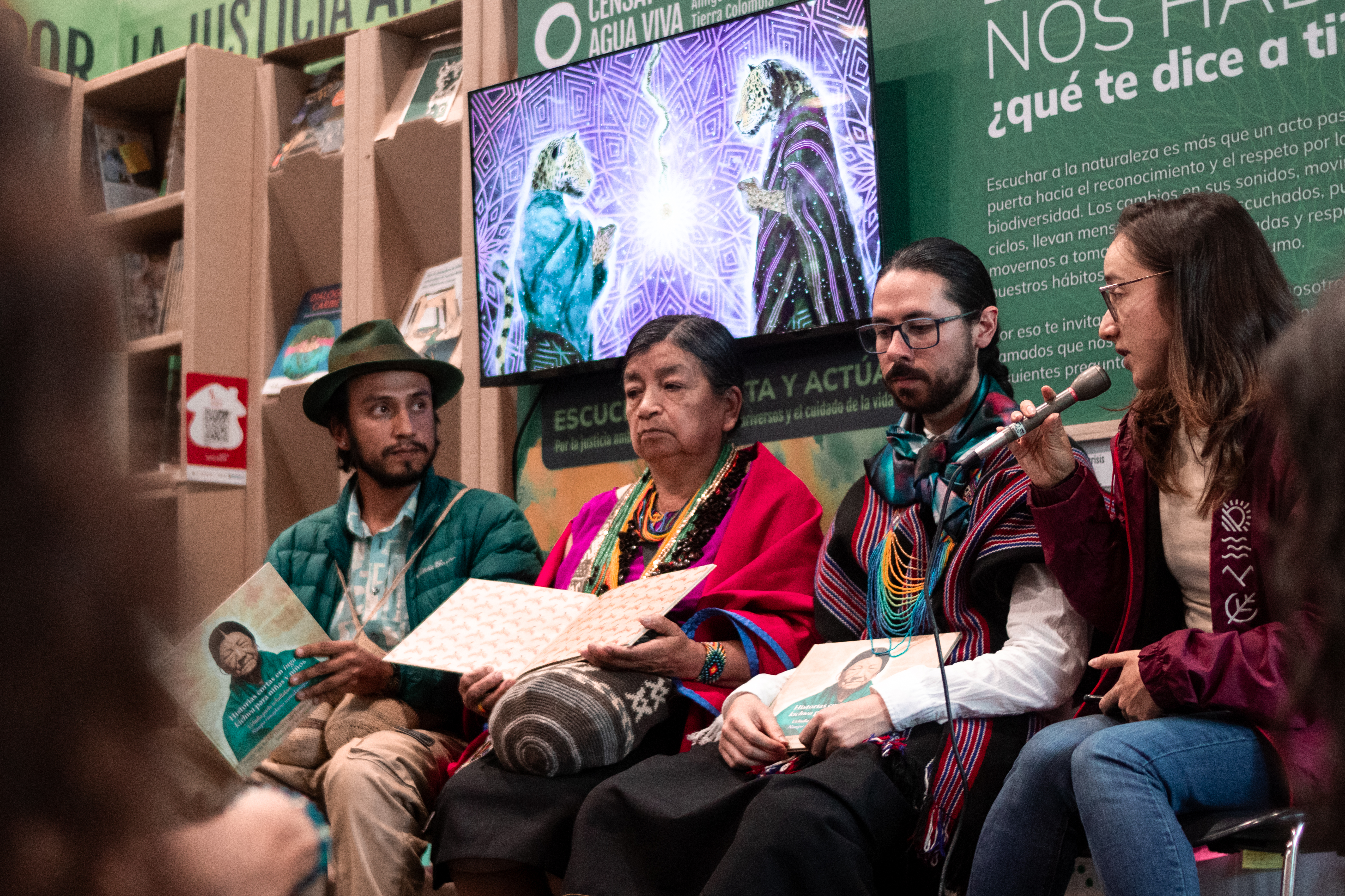 Presentación del libro “historias cortas en inga y kichwa para niñas y niños”.