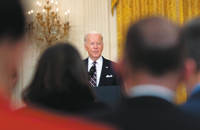 Estado de la Unión: Biden da esperado discurso en medio de crisis ucraniana