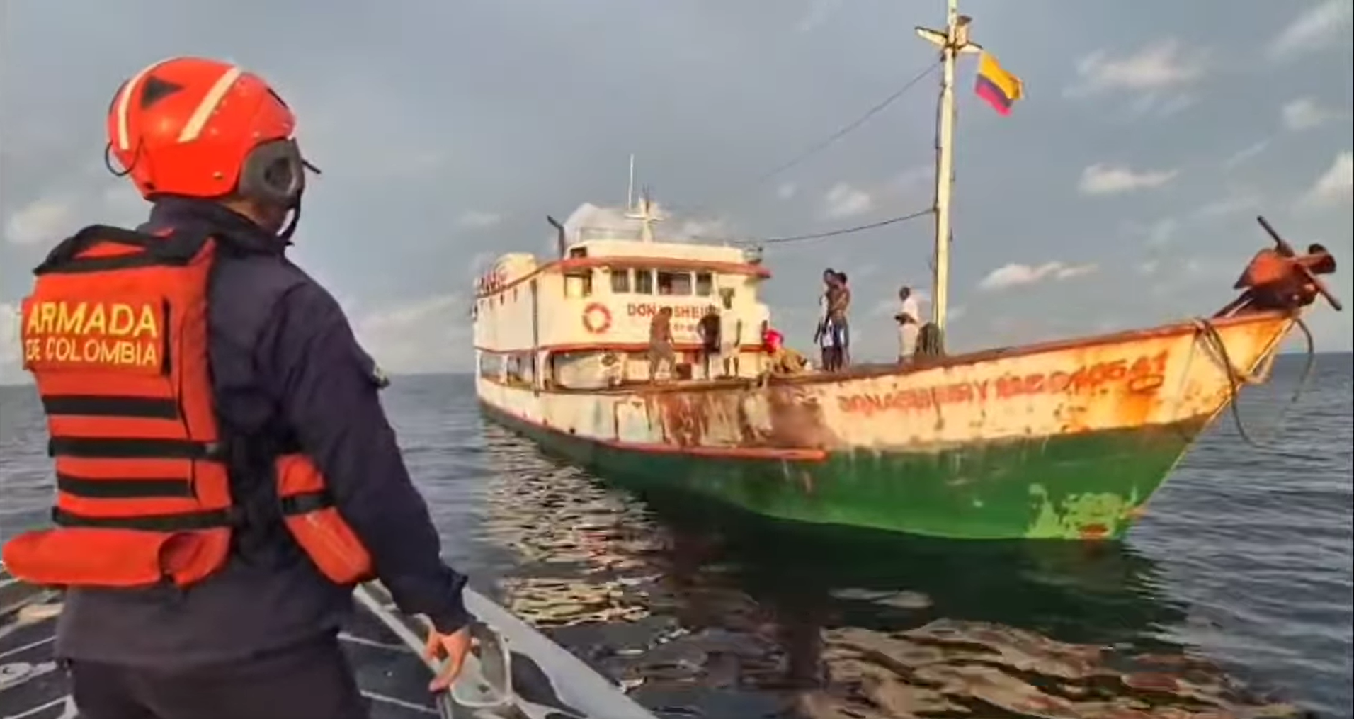 Embarcación a la deriva Guapi