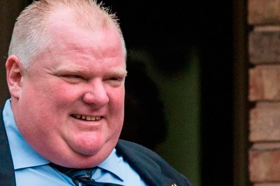 Alcalde de Toronto, Rob Ford.