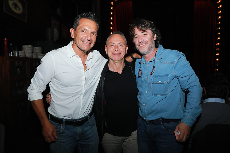 Cesar Medina Juan Carlos Flores y Miguel Casallas