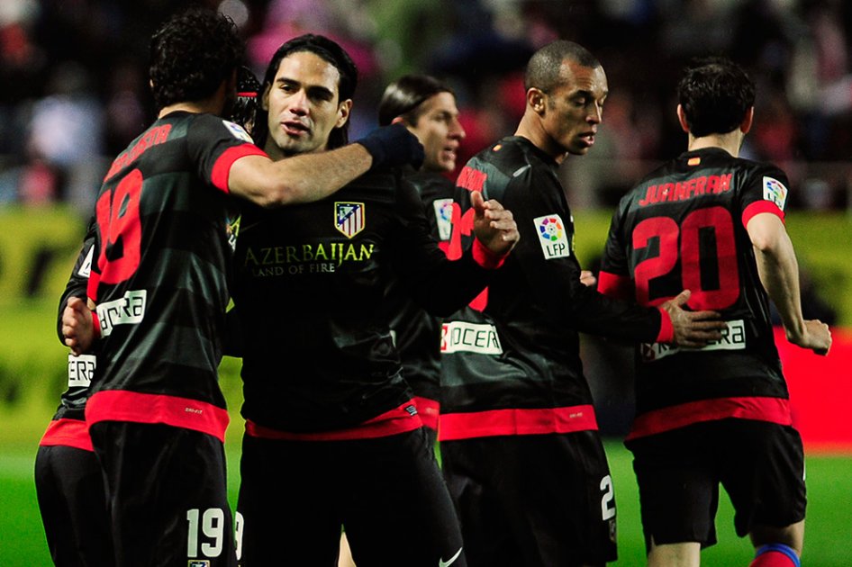 Falcao y Costa ponen al Atlético en la final de la Copa del Rey