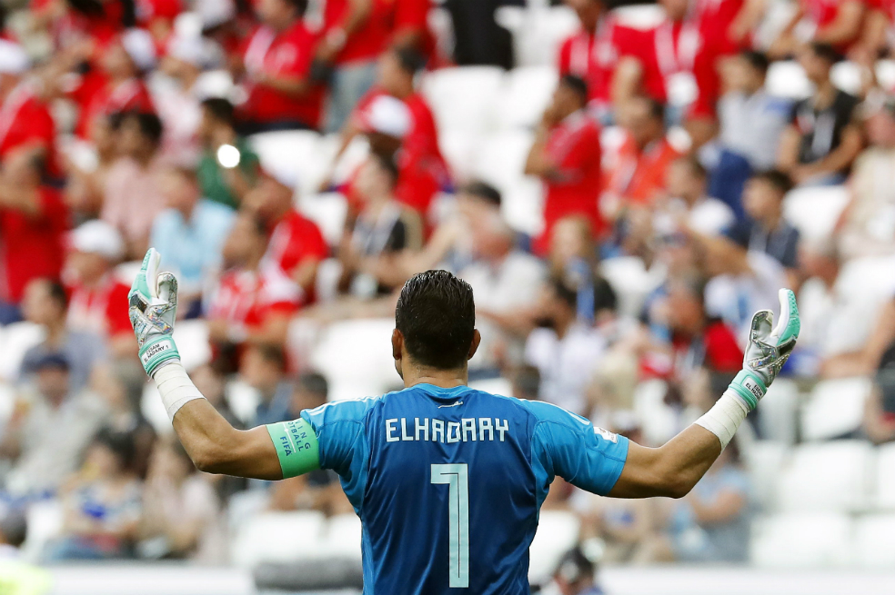 El Hadary se convirtió en el jugador más viejo en jugar un Mundial