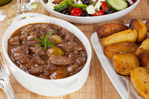 Carne en goulash