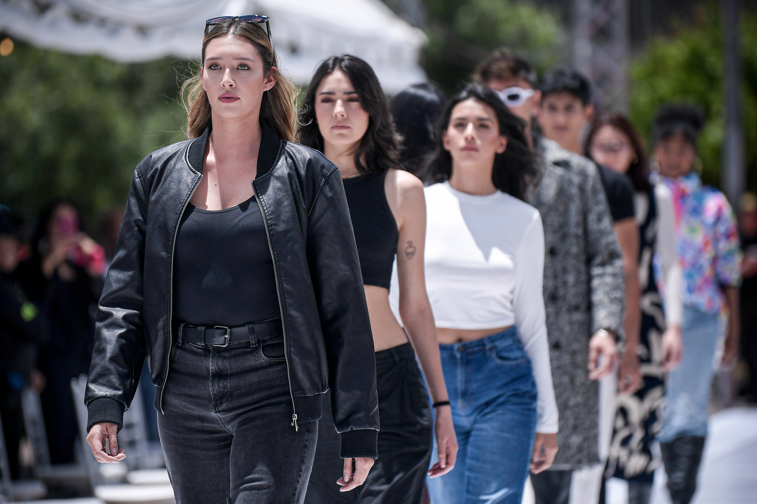 Desfile de apertura.