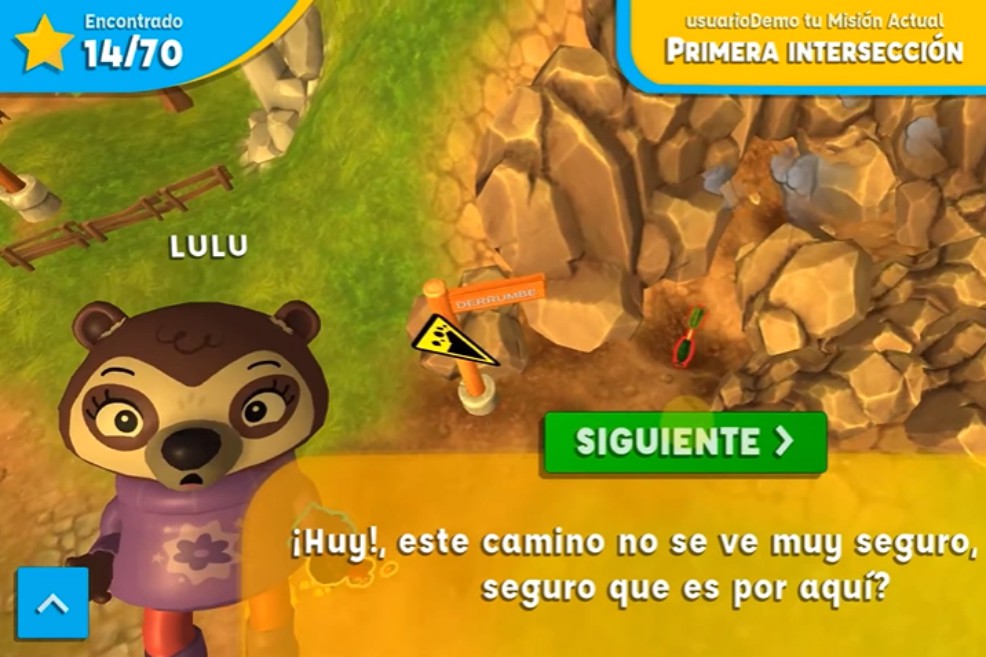 “Pasos Seguros”, el videojuego que enseña sobre los riesgos de las minas antipersonal