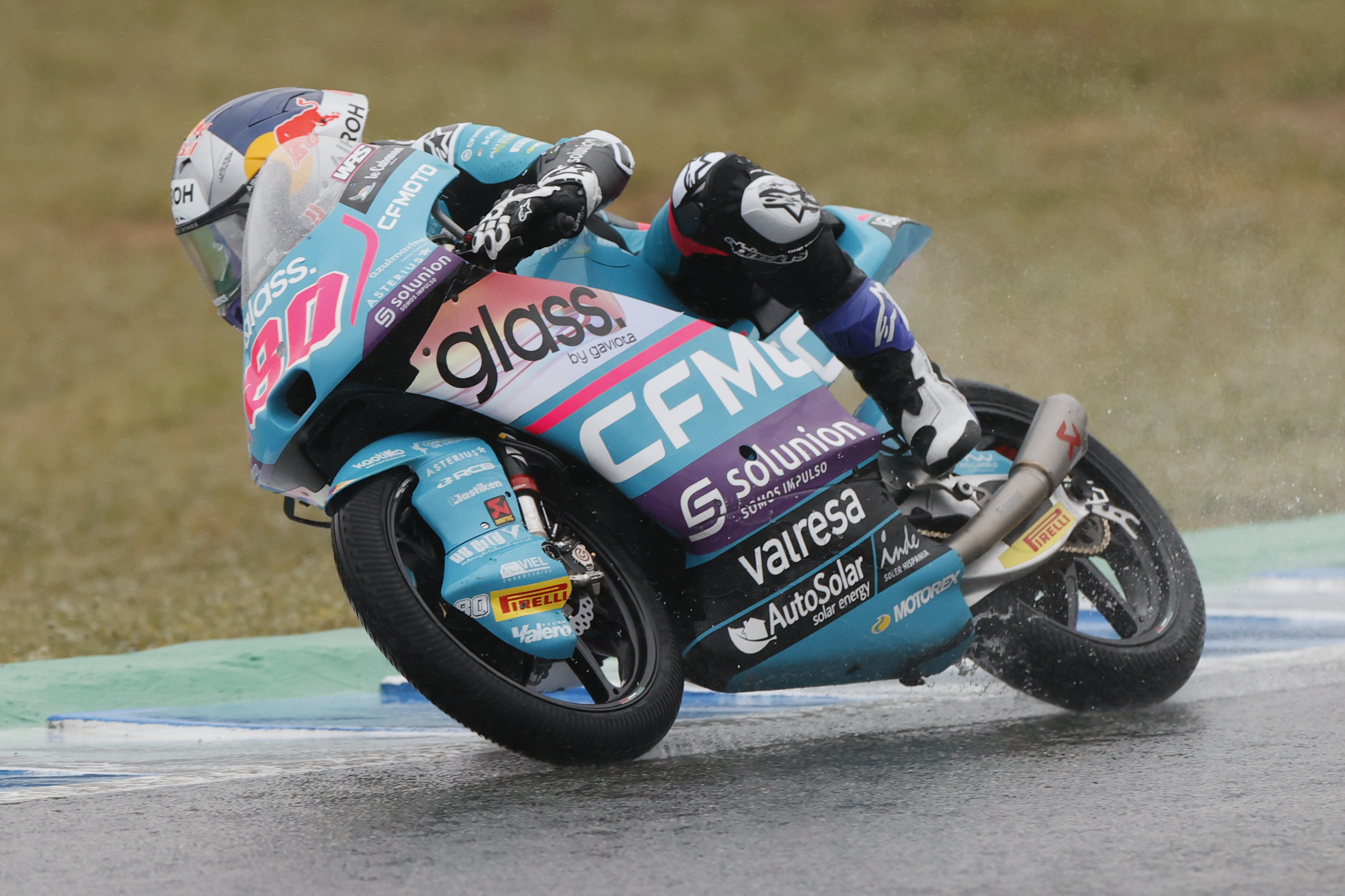 Jornada difícil para David Alonso: así le fue en el GP de España de Moto3