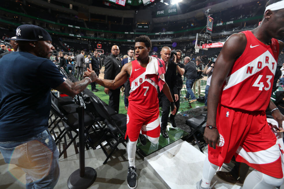 Los Raptors vencieron a los Bucks y están a un paso de la final de la NBA
