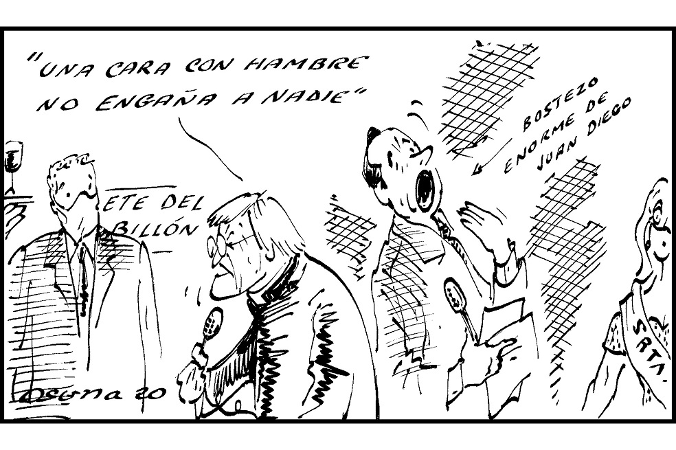 El discurso fue largo