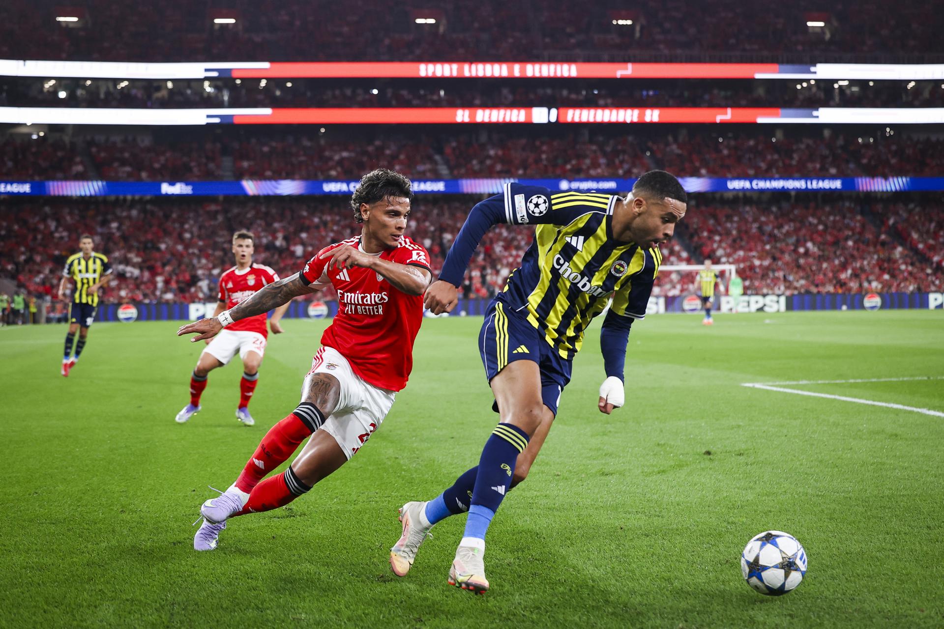 El Benfica de Richard Ríos jugará la Champions League